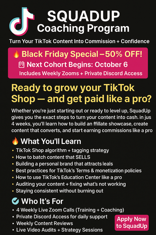 Tiktok Squad Up Coaching